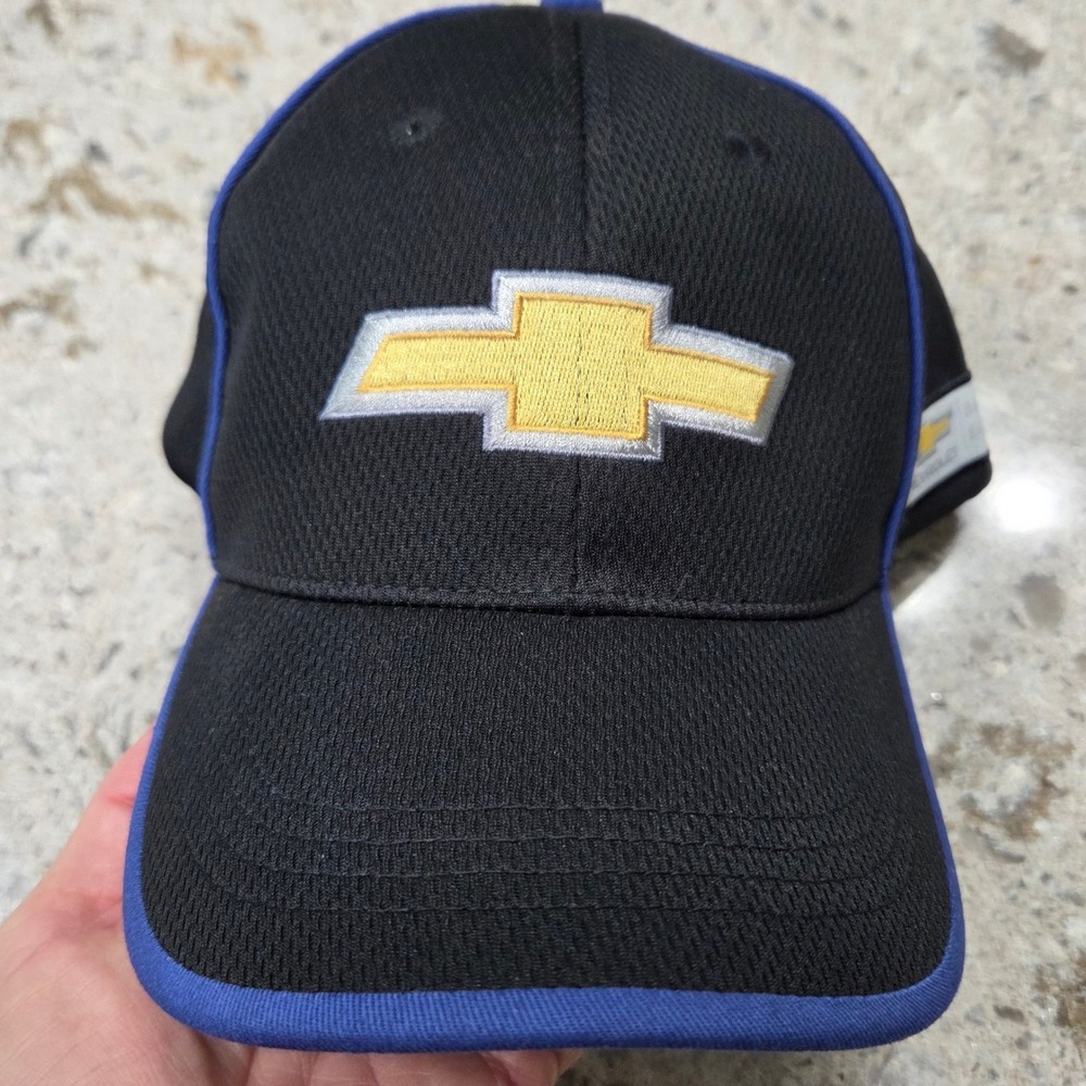 NEW‎ Chevrolet Hat Cap Black Business Elite Paradise Cadillac Adjustable Velcro